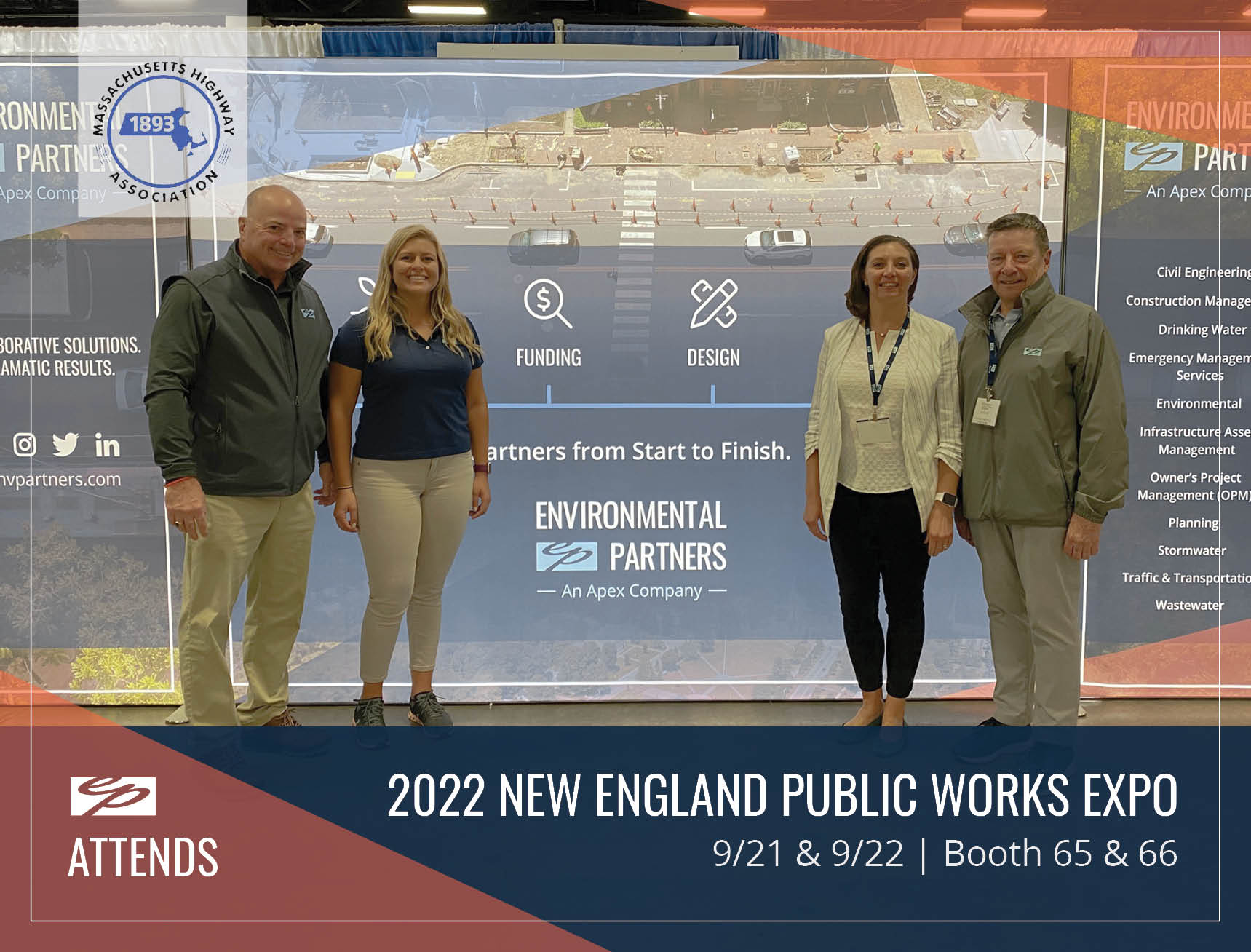 EP Attends 2022 New England Public Works Expo Environmental Partners